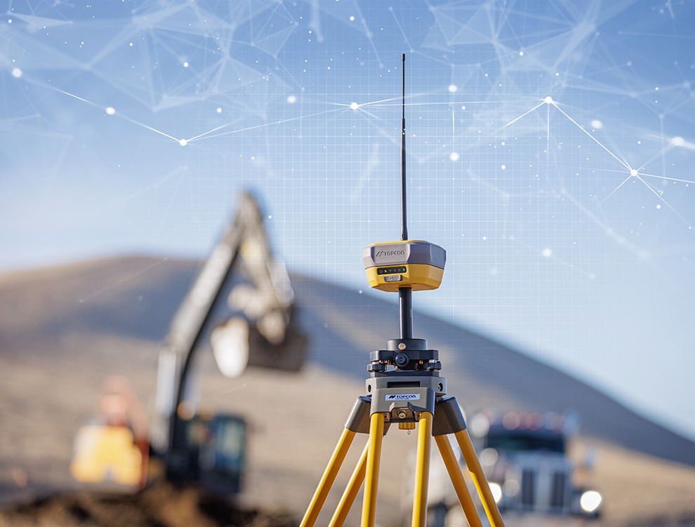 Hipper XR  GNSS Receiver - Topcon Surveying Equipment
